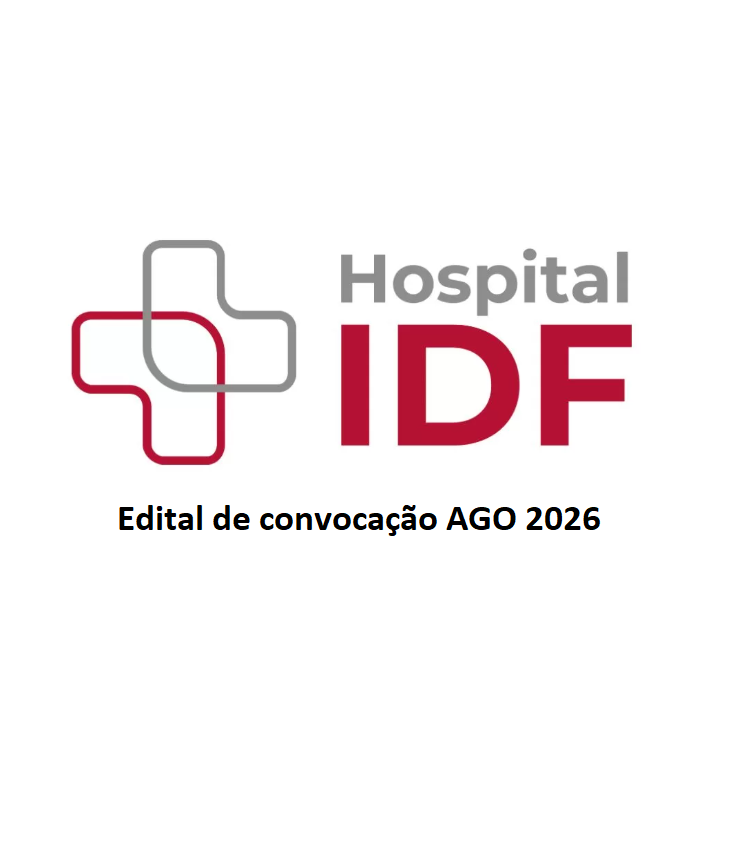 Edital de Convocação AGO IDF 2026